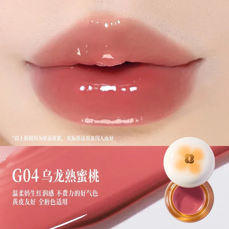 Lip Gloss Moisturising Glass Lip Nude Lipstick Korean Makeup Hydrating Lipgloss All the Feels High-Shine Hydrating Vitamin E