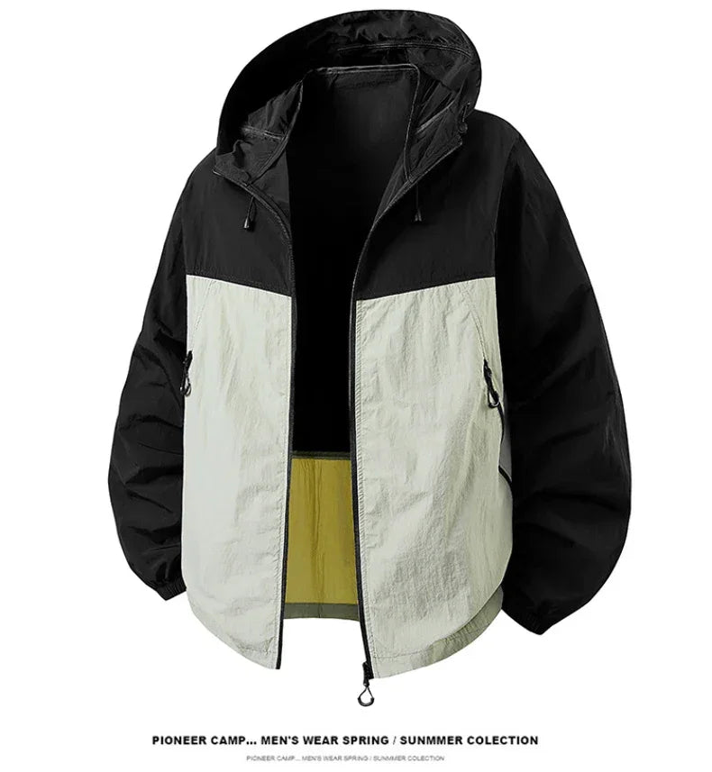 New Summer Camping Hiking Jackets Men Fishing Cycling Hooded Gym Sports Running Coats Outdoor Sun-Protective Thin Jackets Women