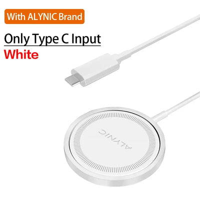 Magnetic Wireless Charger Fast Charging Pad Stand for iPhone 16 15 14 13 12Pro Max Airpods PD USB A Phone Chargers Dock Station