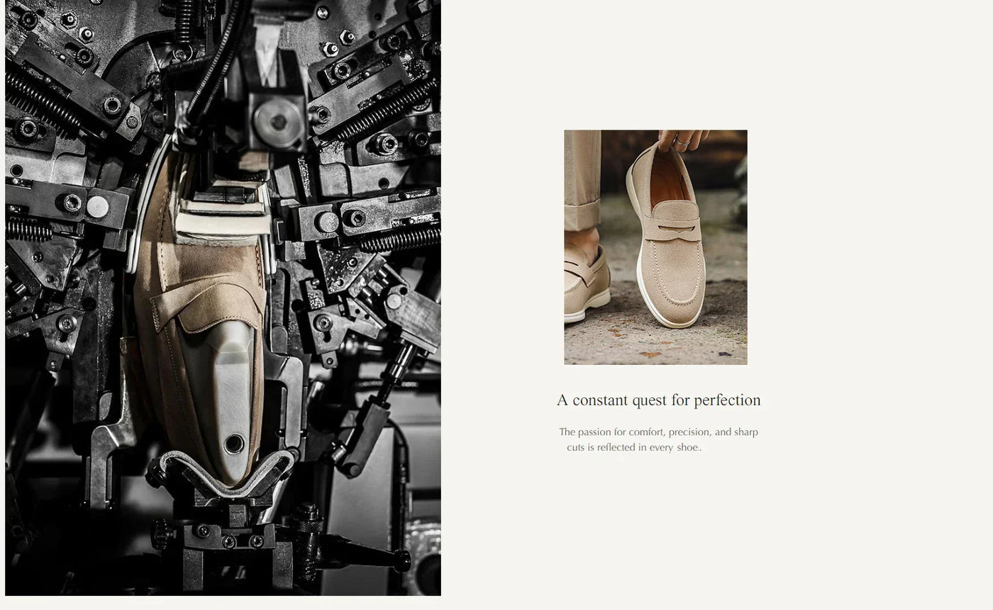 Men's Loafers Casual Slip On Shoes Soft Lightweight