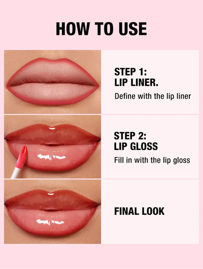 12PCS Retro Lip Set 6 Lipliner 6 Dripglass Oil Matte Shiny Long Lasting Makeup Kit Cosmetics Beauty Essentials