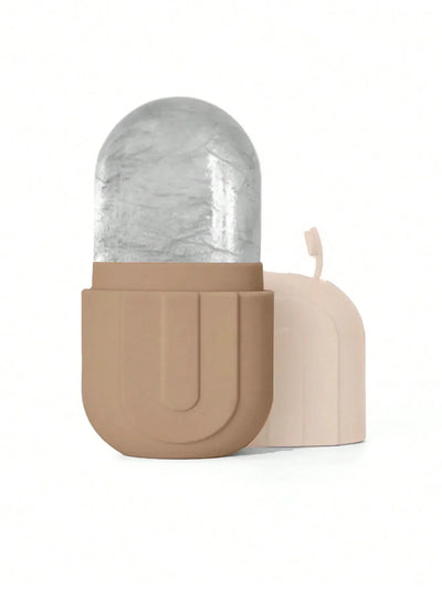 Back Shape Upgraded Face and Eye Ice Roller - Facial Massager for Skin Care - Reusable Silicone Ice Mold for Fresh and Cool Skin