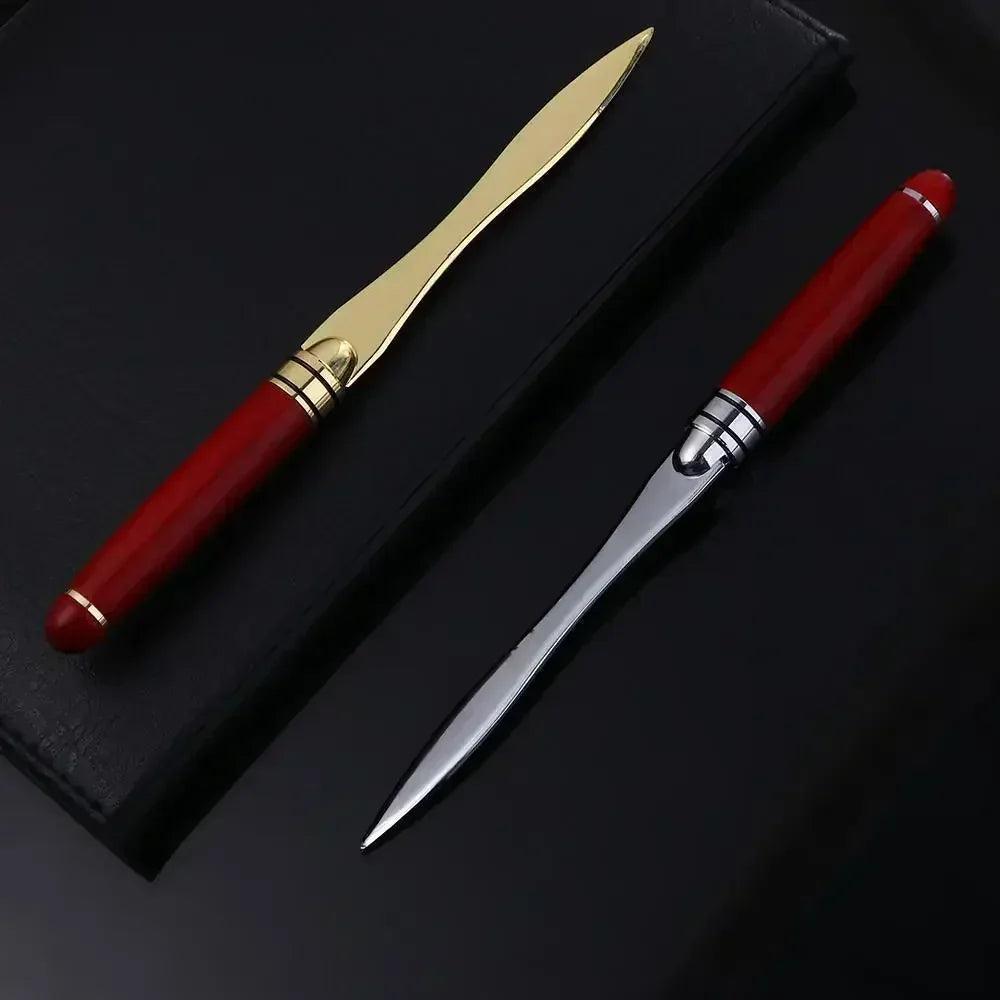 Supplies wooden handle office school student stationery letter opener express cut paper tool envelopes