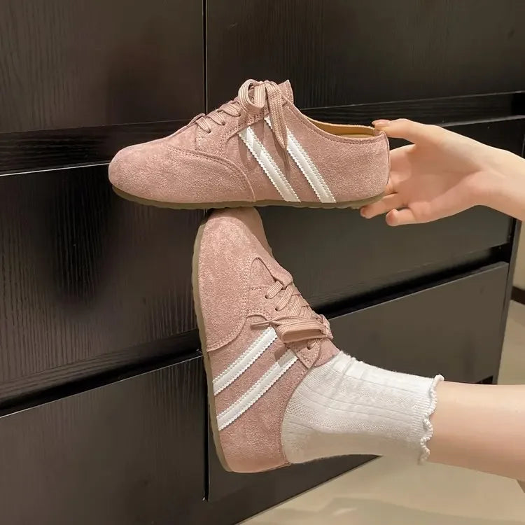 2025 Casual Sneakers Woman Shoes Slippers Flats Platform Sandals Mules NEW Brand Designer Lace Up Loafers Summer Womens Sneakers
