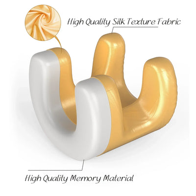 Ergonomic Cervical Pillow for Neck & Shoulder Pain Relief, Contour Pillow for Side, Back & Stomach Sleepers