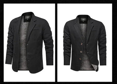2025 Spring Autumn Blazers Men Fashion Slim Casual Business Handsome Suits Brand Men's Blazers Tops