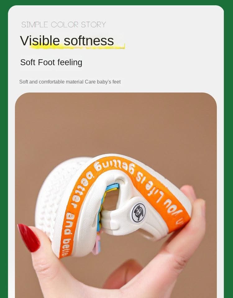 Cartoon Soft Sole Anti Slip Children's Sandals and Slippers | Indoor, Home Shoes For Boys and Girls Kids Shoes