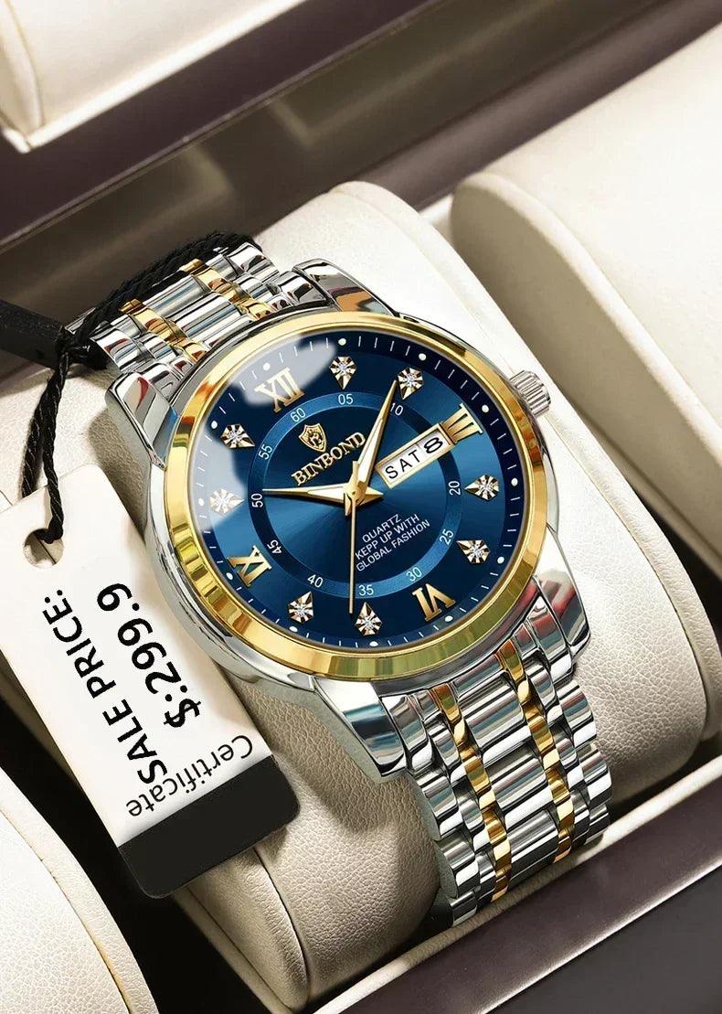 2025 top brand luxury fashion diver watch men 30atm waterproof date clock sport watches mens quartz wristwatch relogio