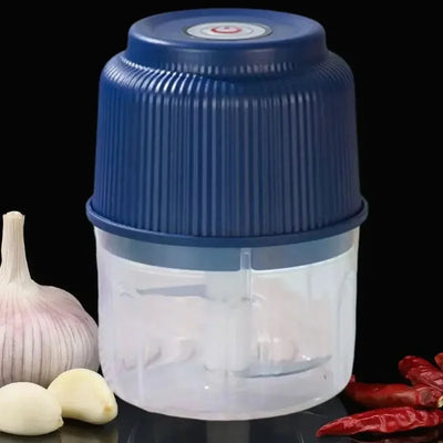 Food Chopper, Electric Mini Vegetable Chopper, USB Rechargeable Garlic Grinder, Portable Processor For Food Kitchen Blenders
