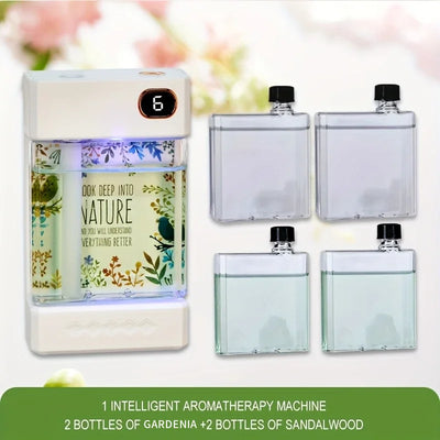 Charging Home Aromatherapy Diffuser with LEDAmbientLight And6Adjustable MistModesTimer Function for Living Room Bedroom Office