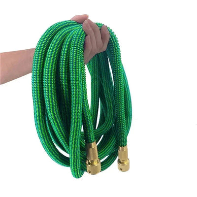 Garden Water Hose Water Gun Reel Expandable Watering Hose High Pressure Flexible Car Wash Garden Irrigation 25ft-125ft﻿