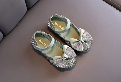 Sandals Toddler Girl Childrens Shoes Pearl Rhinestones Shining Kids Shoes Baby Girls Shoes Girls Thong Sandals