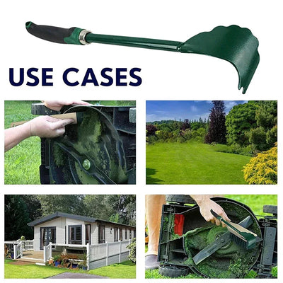 Lawn Mower Cleaning Tools Efficient Scraper With Long Handle For Lawn Mower Garden Lawn Mower Cleaning Accessories