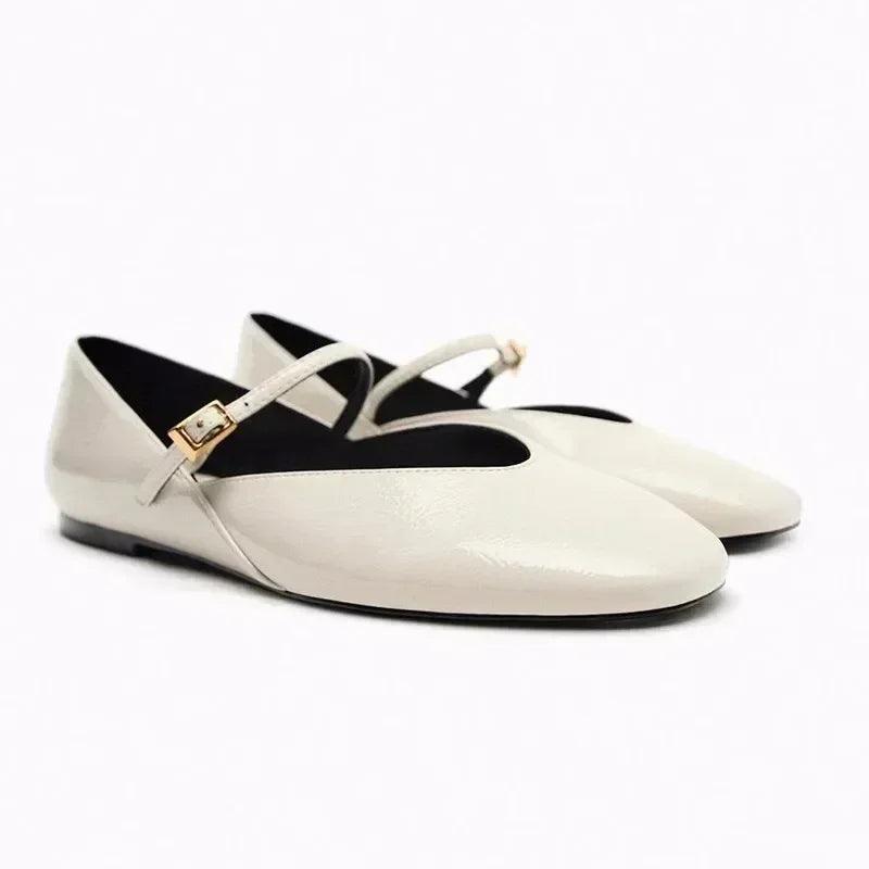Women ballet flat shoes outdoor breathable loafers shallow sneakers shoes