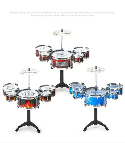 Drums, jazz drums, music enlightenment for children and babies, toys, imitation Musical Instruments, beginners practicing Musica