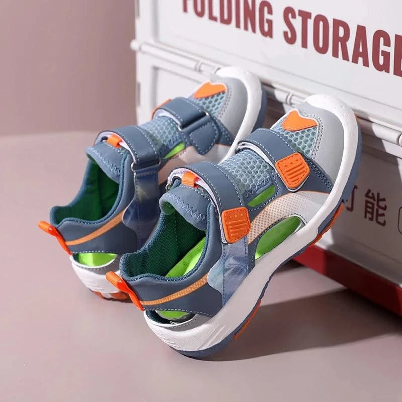 Designer Non-slip Sneaker Shoes For Boys | Summer Shoes For Children | Sports | Casual Flat Shoes