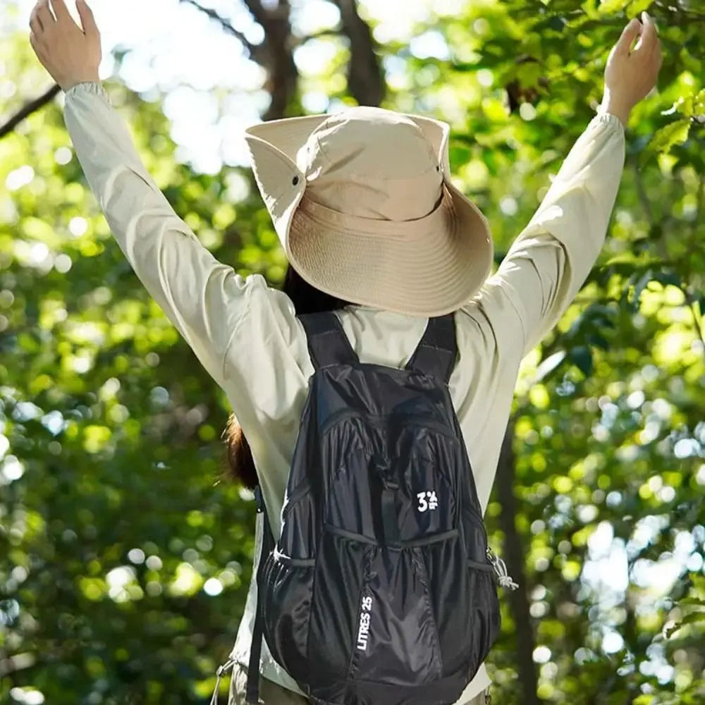 Adjustable Straps Foldable Backpack Mountaineering Bag Waterproof Hiking Daypack Small Bag Compact Ultralight Backpack Men Women