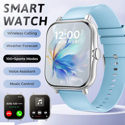 New Smartwatch 1.83'' HD Screen BT Call Health&Sleep Monitoring Kids Smart Watch Waterproof Fashoin Sport Bracelet For Women Men