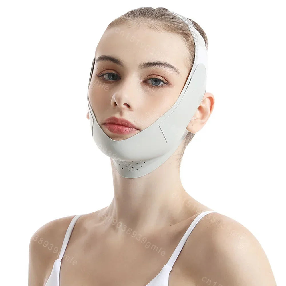 Face Slimming Bandage Face Lifting Belt V Line Face Slimming Strap Double Chin Tightener Slim Strap Facial Lifting Mask Tool