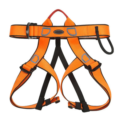 Outdoor Rock Climbing Harness Professional Sports Harnesses Waist Support Half Body Safety Belt Aerial Survival Mountain Tools