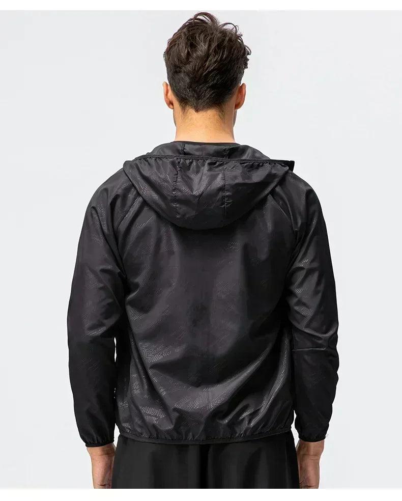 Spring windbreaker jackets for men women coat sun protection quick dry waterproof rain jacket