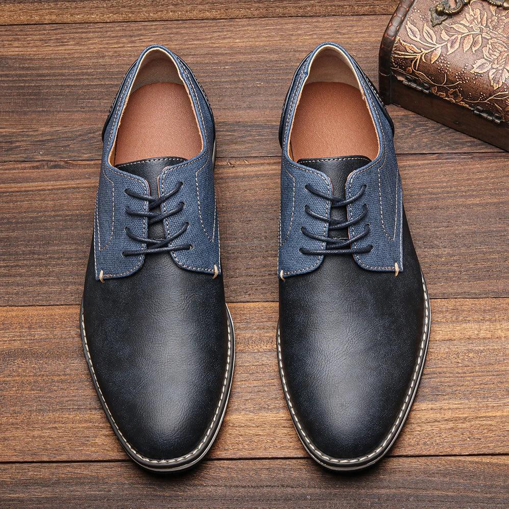 Fashion Casual Leather Men's Loafers Comfortable Brand Men Flats