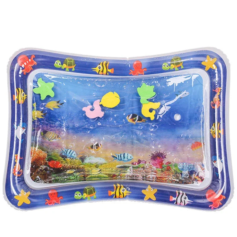 Water Mat for Babies Inflatable Activity Center, Baby Water Mat for 3 6 9 12 Months Infants Baby Toys for Toddlers, Promote Bab