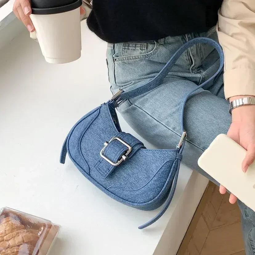 Fashion handbags for women half-moon leather hasp lady shoulder crossbody bag luxury designer ladies underarm bags hobo