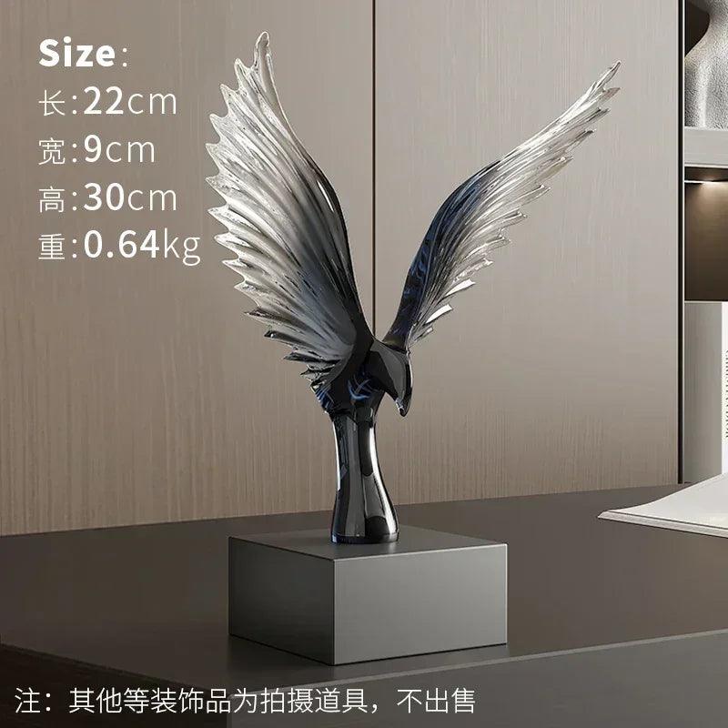 Creative decor sculptures luxury ornament artistic soft decoration modern minimalist living room office wine cabinet