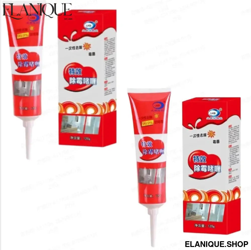 Multi-effect Mold Remover Strong Effective Mold Removal Gel No Scrubbing for Bathroom Kitchen Refrigerator Washing Machine Seal
