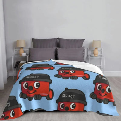 henry hoover Throw Blanket warm winter Weighted Hairy Blankets