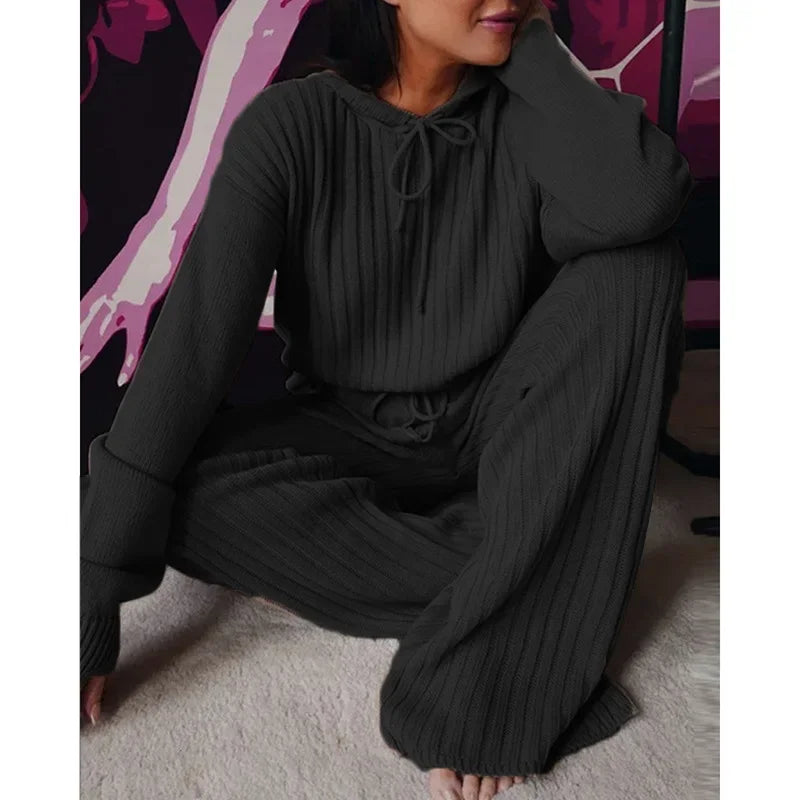 LoungeWear Women Hooded Outfits