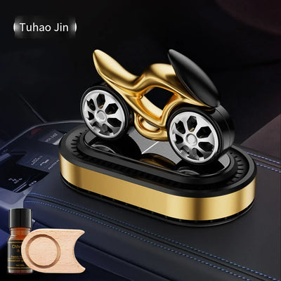 Compact Fragrance Diffuser For Car Car Purifier Portable Air Freshener Motorcycle Diffuser Advanced Solar Panel Technology