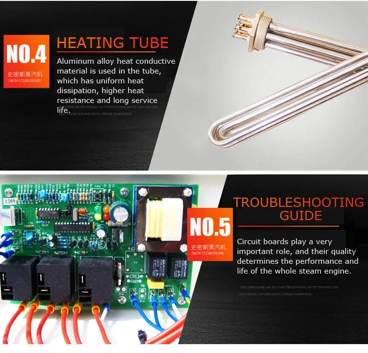 Steam Generator 220V/380V Home Steam Maker Machine Sauna Bath SPA Steam Shower Digital Controller Mist Making Machine