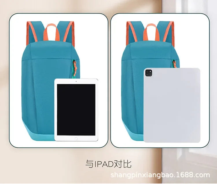 Mountaineering bag large capacity simple all-matching, fashionable, lightweight travel backpack, water splash resistant backpack