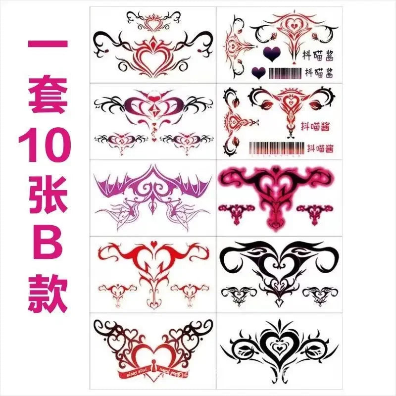 Totem Tattoos Set Temporary Waterproof