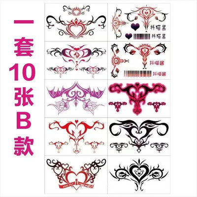 Totem Tattoos Set Temporary Waterproof