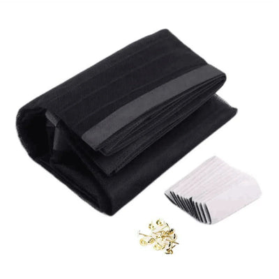 Magnetic Screen Door - Keeps Bugs Out Let Breeze in, Self Sealing, Heavy Duty, Hands Free Mesh Partition