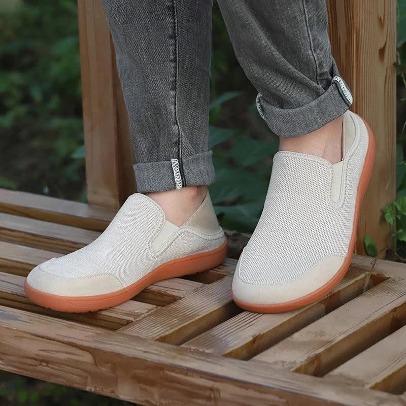 Extra Wide Breathable Mesh Sneakers |  Casual Walking Shoes for Men & Women