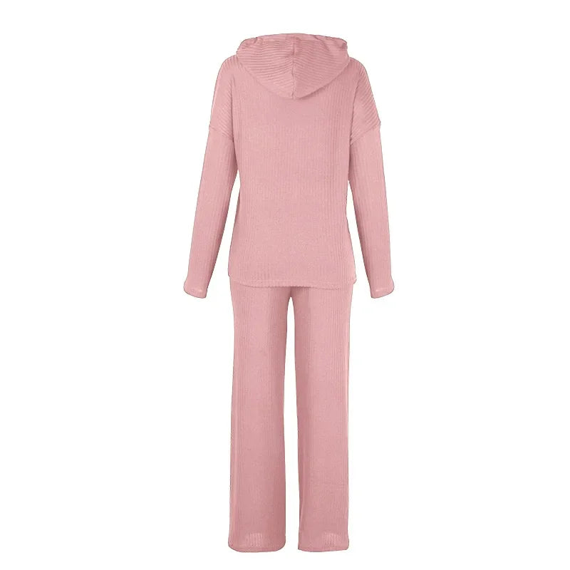 LoungeWear Women Hooded Outfits