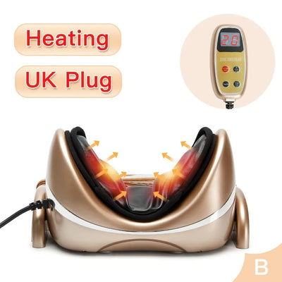 Electric Neck Massager Infrared Heating Airbag Neck Traction Vibration Shoulder Cervical Spine Shoulder Support Massager