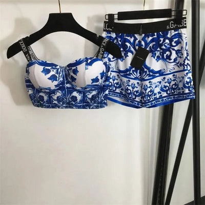 2025 Letter Stretch Band Casual Bikini Set Beach Bra Panties Set Comfort Sports Bikini Beach Vacation Swimwear - Elanique