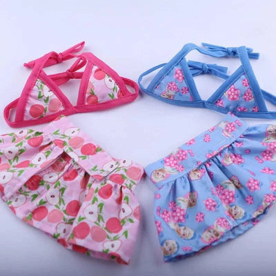 Summer Pet Clothing Pet Bikini Set Swimwear Teddy Beach Cat and Dogs Clothing Pet Swimwear Cooling Vest for Dog Dog Vest