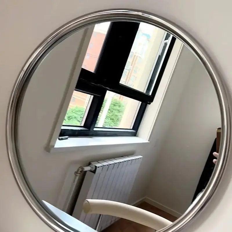 Minimalist bathroom mirror bedroom home wall mounted makeup light luxury nordic