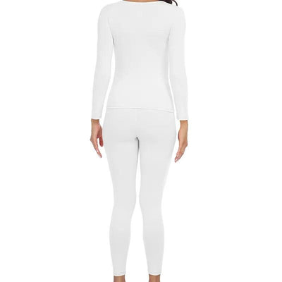 Thermal Underwear Women Autumn Winter Under Layer Clothes New Warm Pajamas Sets for Female 2 Pieces Long John Top Legging