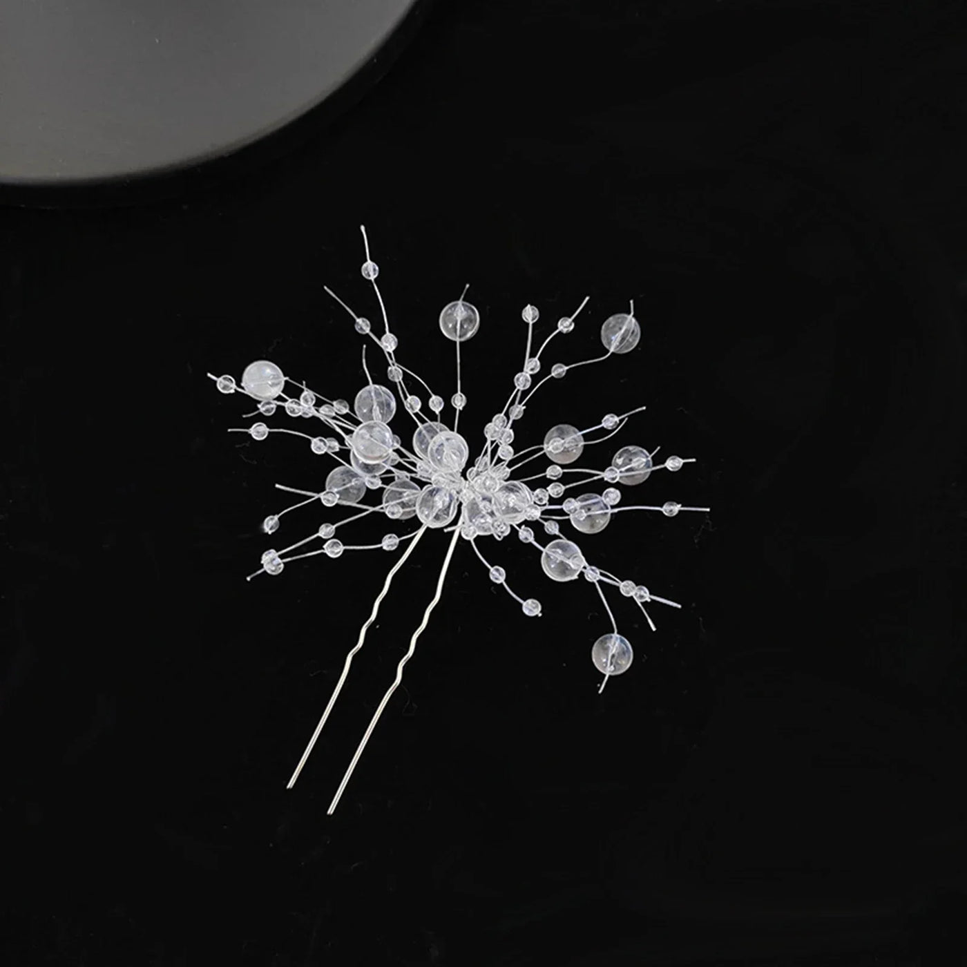 Fashion Crystal Wedding Hairpin Hair Accessories U-shaped Hairpins Bridal Hair Jewelry Rhinestone Women Hair Clips Headpieces