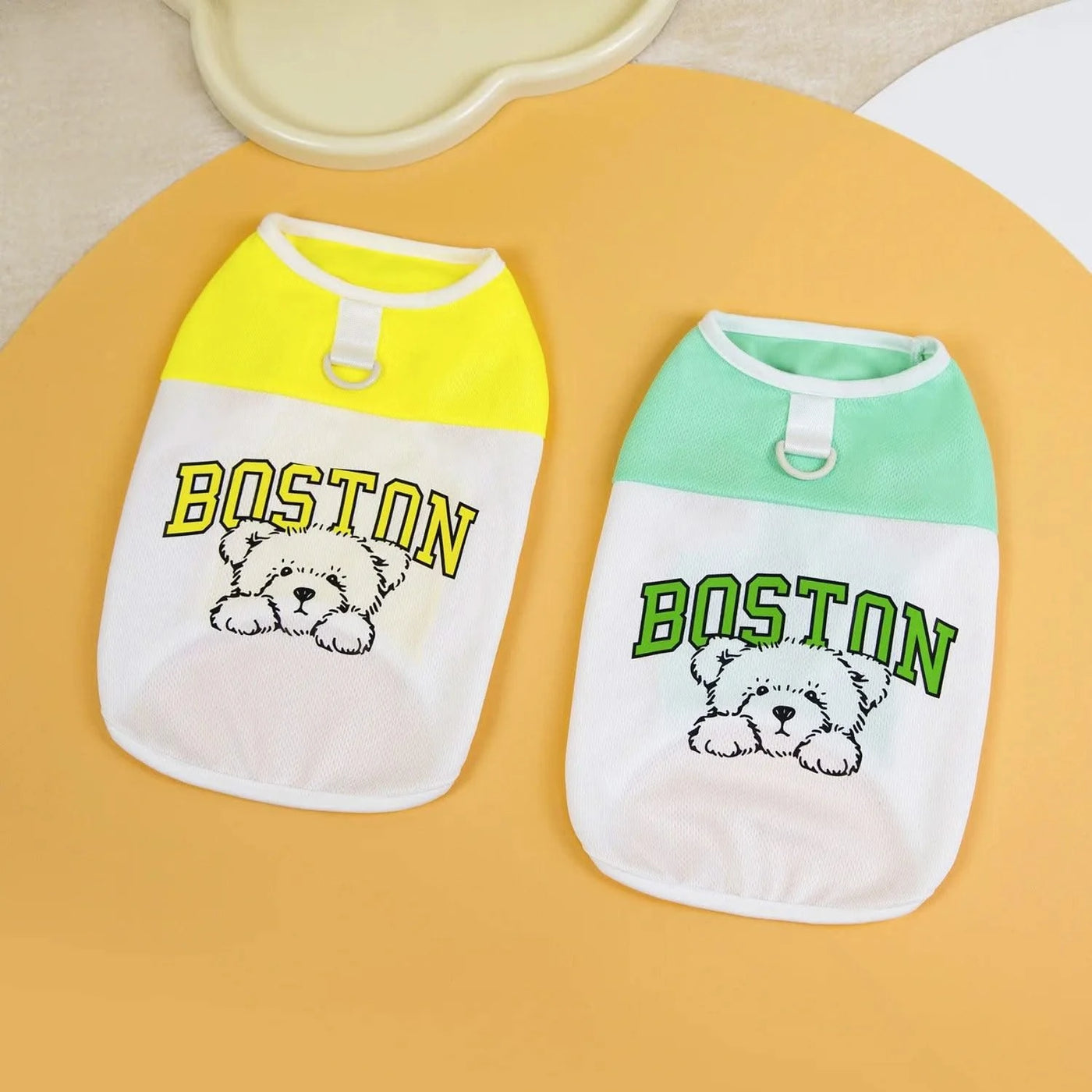 Summer Cool Dog Clothes New Dogs Pet Vest For Puppy Breathable Vest T-shirt Costume Bulldog Dog T-shirt Outdoor Pets Clothing