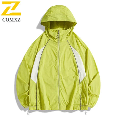 Summer Sun Jackets Men's Outdoor Cycling Clothing Quick Dry UV Skin Coat Women Sports Sun Protection Hiking Camping Windbreaker