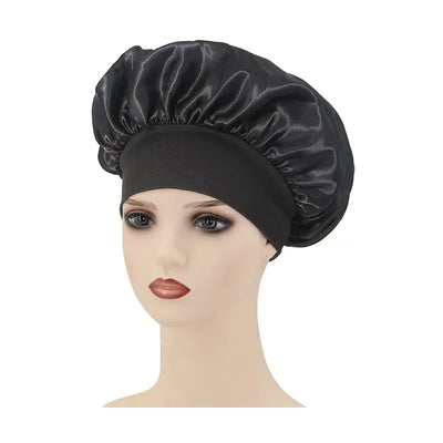 Satin Bonnet Hair Bonnet for Sleeping,Silk Bonnets for Black Women with Elastic Soft Band for Hair Care