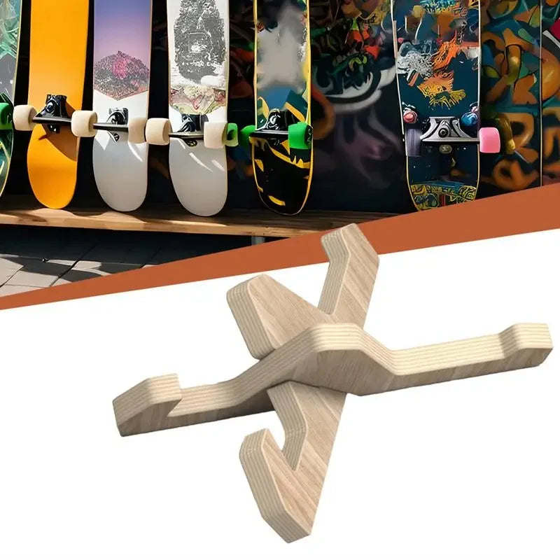 Skateboard Stand 1 Pair Snowboard Rack Longboard Wall Mount Snowboard Hardware For Enthusiasts And Collectors Family Friends